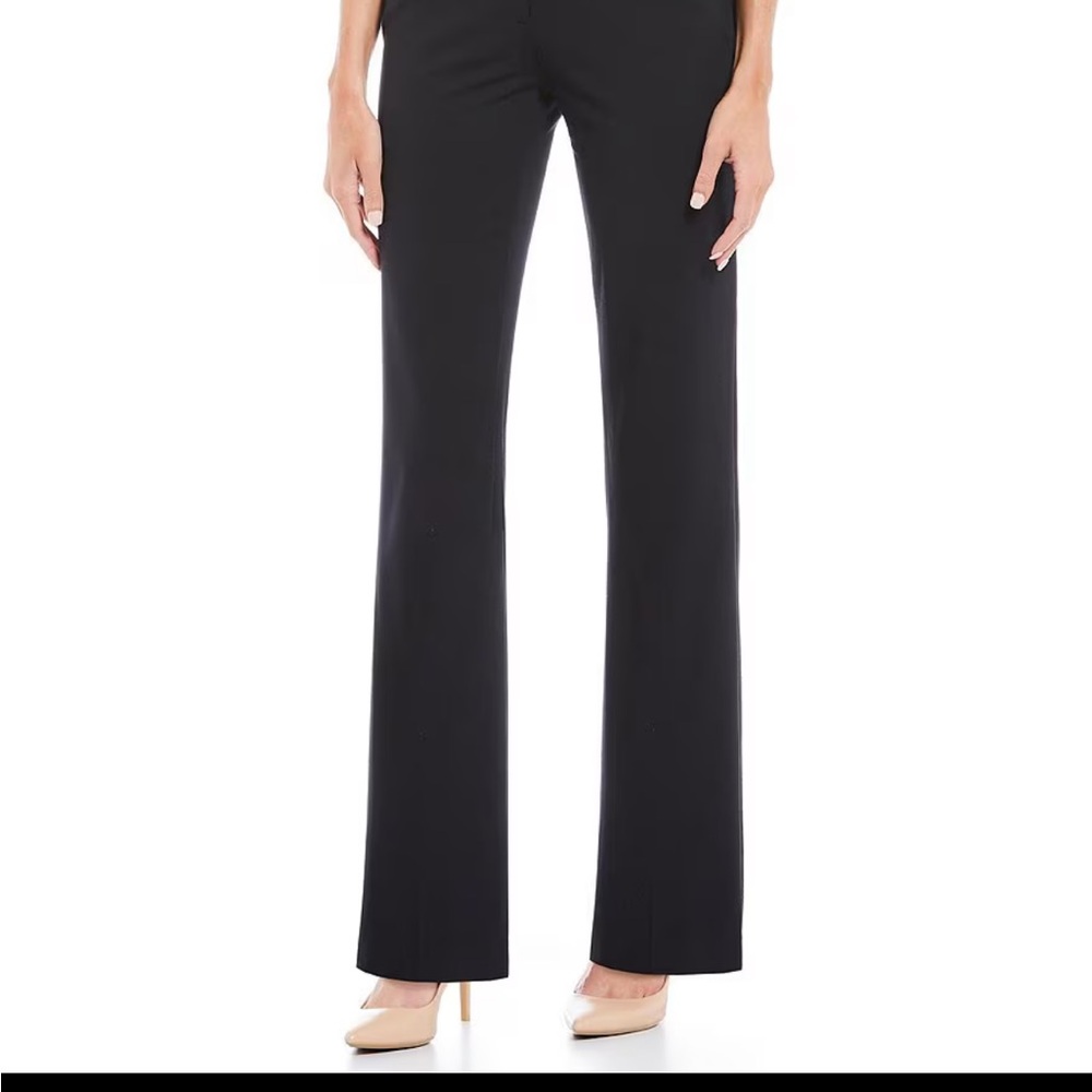 Calvin Klein Mid Rise Modern Fit Straight Leg Pants Women’s Size 6 Navy